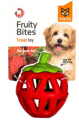 Dog Toy - Strawberry Treat Dispenser
