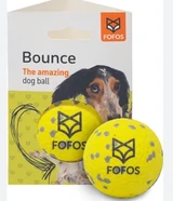 Dog Toy - Bounce Ball Yellow