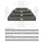 Cozy Tails Waterproof Nest Cooling Navy LARGE 91.5/68.5/12.5 CM