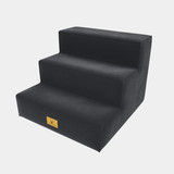 Cozy Tails Mobility Stairs Black 3 - STEPS 38/40.5/30 CM