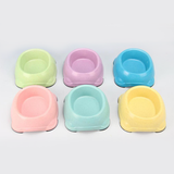 Bowl - Square Base Plain Pastel