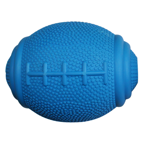 Dog Toy-Treat Dispensing Rugby Ball