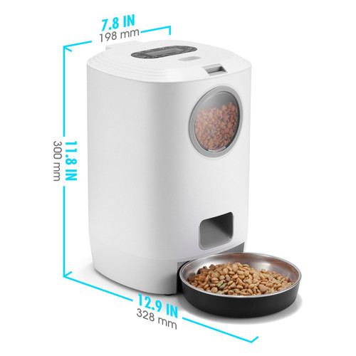 Pet Feeder - 4.5L Window Automatic Feeder