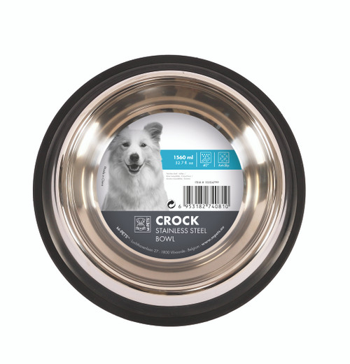 Pet Bowl-CROCK Stainless Steel Bowl