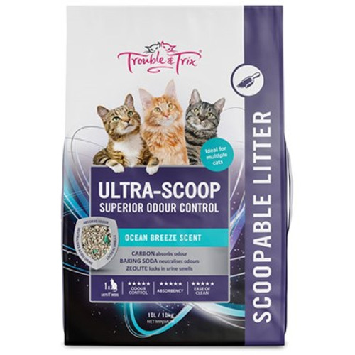 Cat Litter - Trouble & Trix Ultra Scoop Litter 7kg