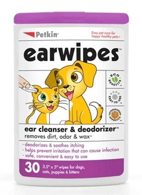Grooming - Petkin Earwipes Grooming - Petkin Earwipes