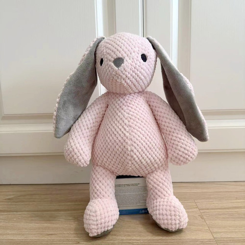 Large Pink Rabbit Dog Toy – Soft, cuddly, and fun for gentle play, not for heavy chewers.