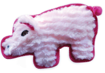 Dog Toy - Ruff Play Pig Large