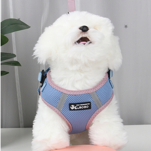 Dog Harness - Air Mesh With Reflective Strip
