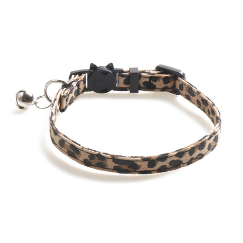 Collar - Cat Leopard Print