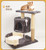 Cat Scratch Pole - Grey White Circle Cubby
