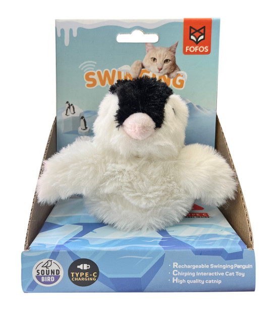 Interactive Cat Toy - Fofo Dancing Penguin