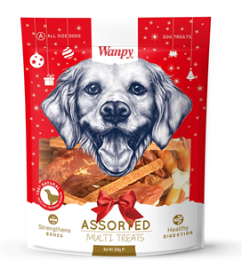 Dog Treat - Wanpy 300g Xmas Selection