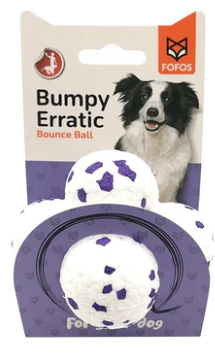 Dog Toy - Erratic Ball White