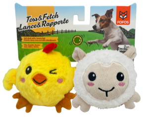 Dog Toy - Spike Ball Animal