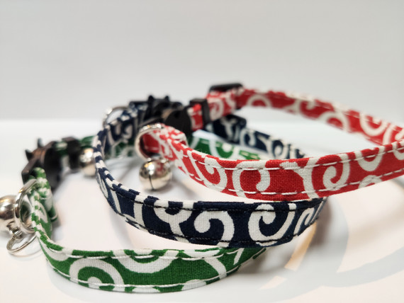 Cat Collar - Cat Swirls