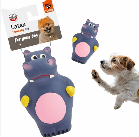 Dog Toy - Hippo Latex