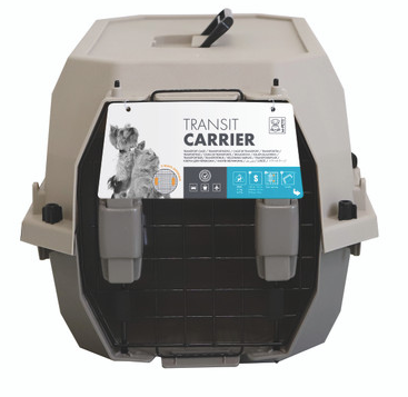 Dog Carrier-TRANSIT Dog Carrier with Metal Frame Window