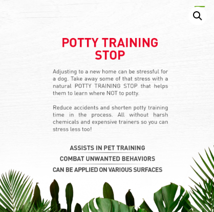 AMAZONIA - STOP POTTY SPRAY