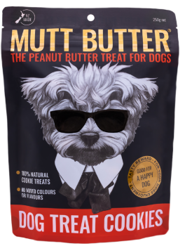 MUTT BUTTER PEANUT BUTTER COOKIES 250G