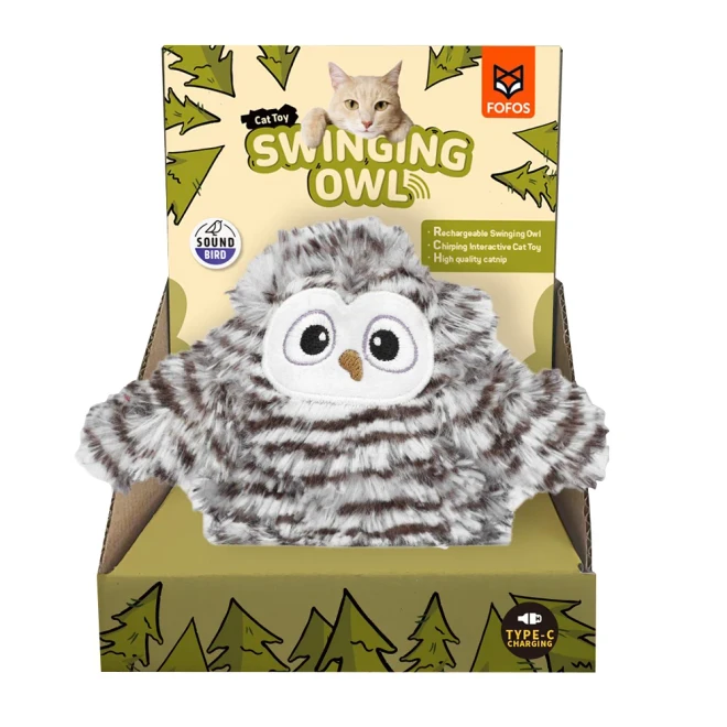Cat Toy-Interactive Dancing Owl