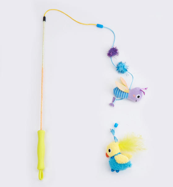 Cat Toy - Wand - Lets Fly Together