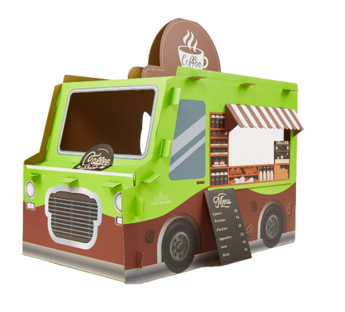 Comes as a flat pack, needs assembled - 56.5/39/53cm