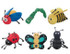Dog Toy - Colourful Insects