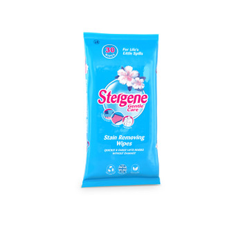 Stergene Stain Removing Wipes 30 Pack