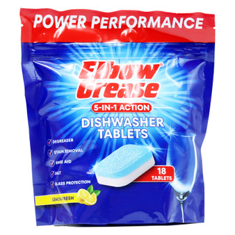 Elbow Grease Dishwasher Tablets 18 Pack