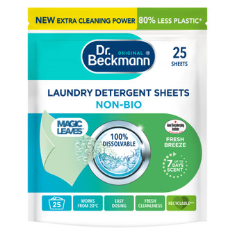 Dr Beckmann Magic Leaves Non-Bio Spring Fresh 25 Sheets