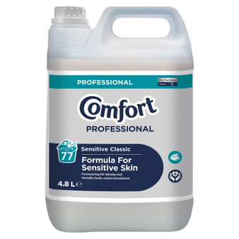 Comfort Fabric Conditioner Sensitive Classic 77 Wash 4.8ltr