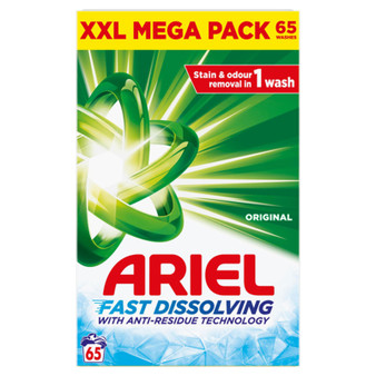 Ariel Powder Original 65 Wash 3.2kg