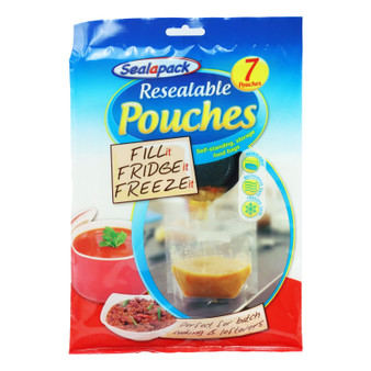 Sealapack Fill Fridge & Freeze Bags 7 Pack