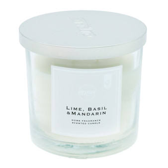 Airpure Candle Jar 2 Wick Lime Basil Mandarin 11oz