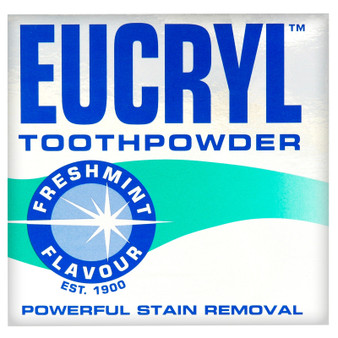 Eucryl Toothpowder Smokers Powder Freshmint Flavour 50g