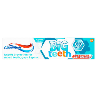 Aquafresh Toothpaste Big Teeth 50ml