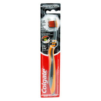 Colgate Toothbrush Zig Zag Charcoal Import