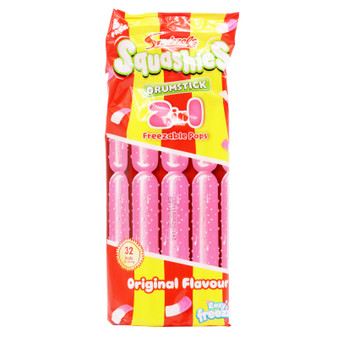 Swizzels Squashies 2in1 Ice Pops 600ml 8 Pack
