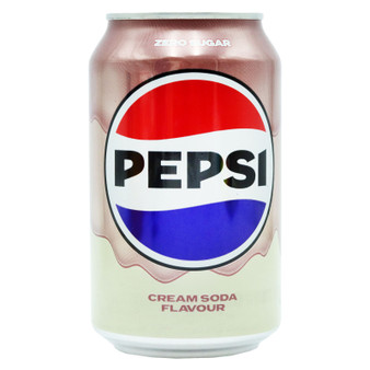 Pepsi Cream Soda Zero Can 330ml