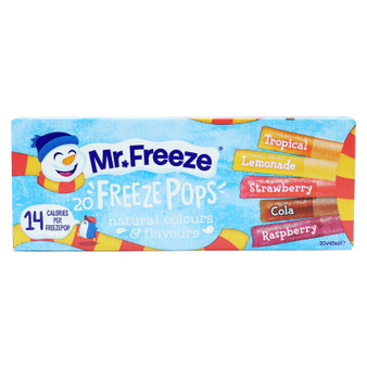 Mr Freeze Ice Pops 900ml  20 Pack