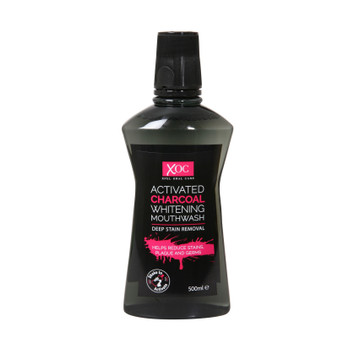Xoc Mouthwash Charcoal 500ml