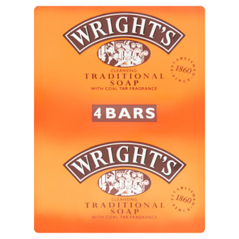 Wrights Bar Soap 100g 4 Pack