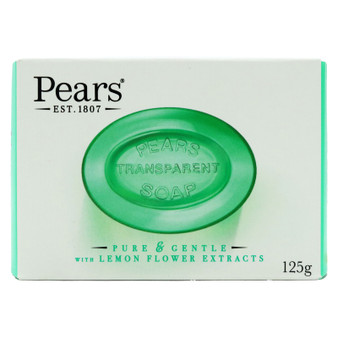 Pears Soap Transparent Bar Green 125g