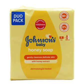 Johnson's Baby Soap Honey Twin Pack 90g