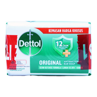 Dettol Soap Bar Antibac Original 100g 4 Pack