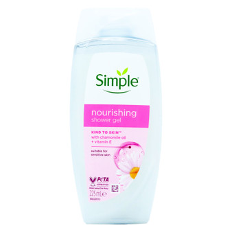 Simple Shower Gel Nourishing 225ml