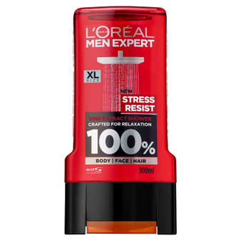 L'Oreal Men Expert Shower Gel Stress Resist 300ml
