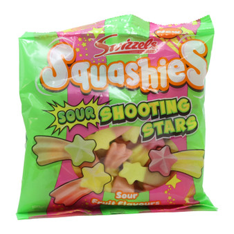 Swizzels Squashies Sour Shooting Stars 100g