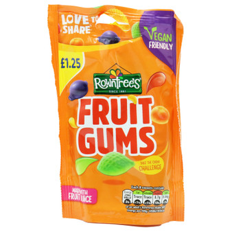 Rowntrees Fruit Gums Pouch 120g